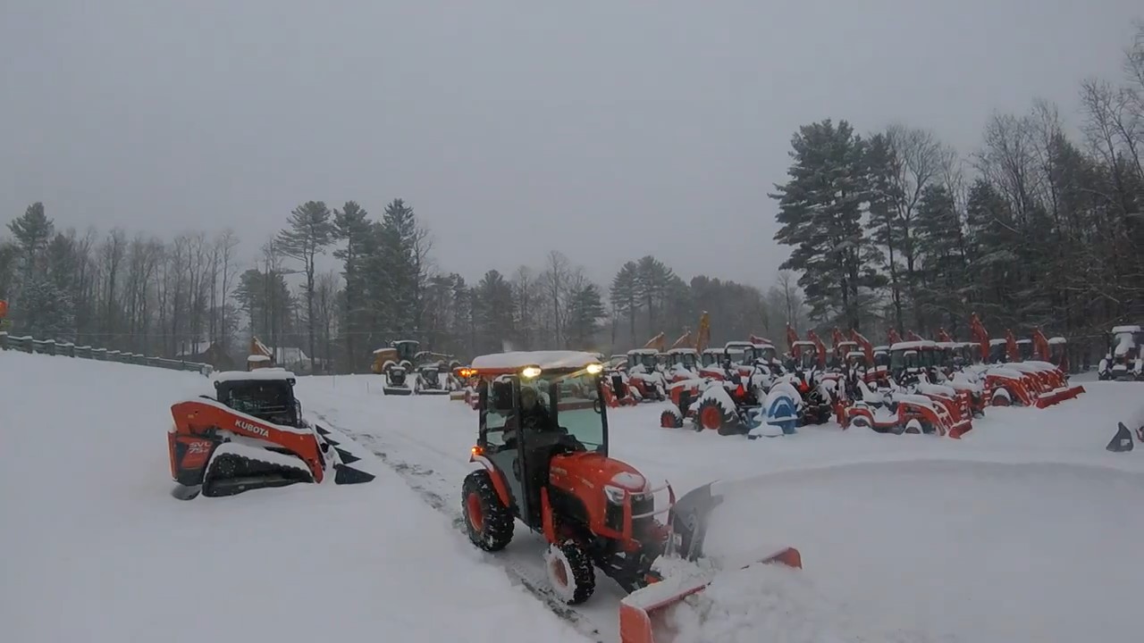 Winter Solutions The Kubota B2650 Compact Tractor
